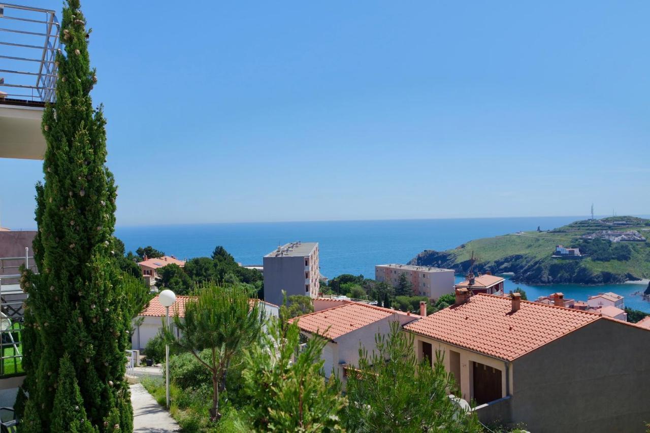 Residence Costa Vermella, Vue Mer Et Montagne Au Calme Cerbère Exteriör bild