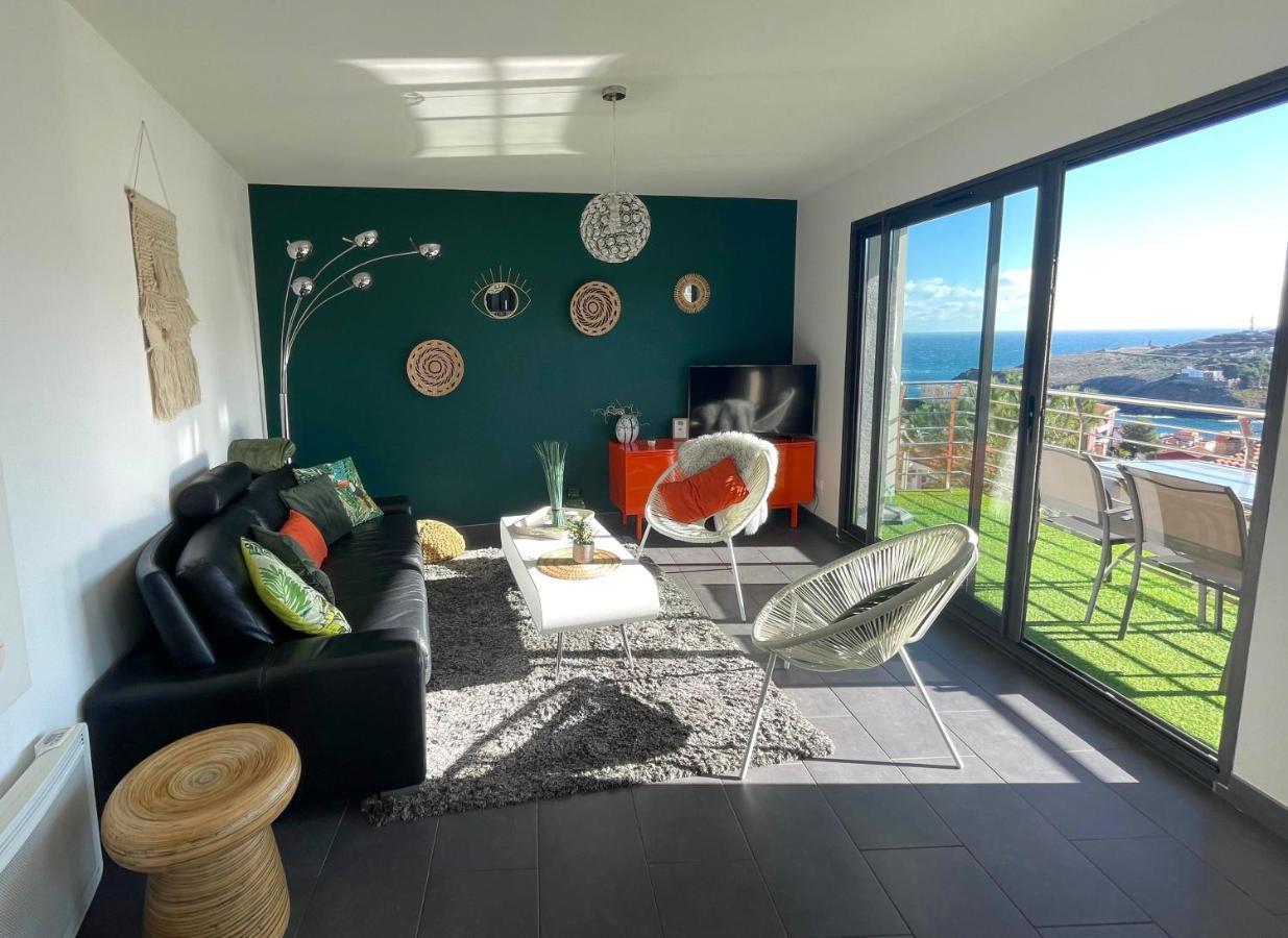 Residence Costa Vermella, Vue Mer Et Montagne Au Calme Cerbère Exteriör bild